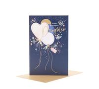 UK Greetings Birthday Card for Daughter - Stunning Balloons Design