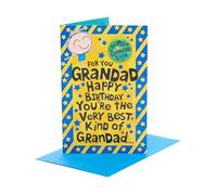 UK Greetings Birthday Card for Grandad - Bright Design