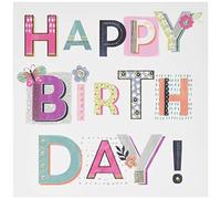 UK Greetings Birthday Card For Her/Female Friend With Envelope - Lovely Design