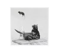 UK Greetings Birthday Card for Him/Her/Friend - Cat & Mouse Design