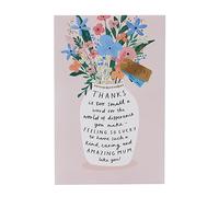 UK Greetings Birthday Card for Mum - Flower Vase Design