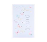 UK Greetings Birthday Card for Niece - Butterflies Design - Thinking of You Range