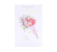 UK Greetings Birthday Card for Someone Special - Pink Bouquet Design - Thinking of You Range
