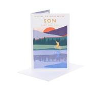 UK Greetings Birthday Card for Son - Cycling Design