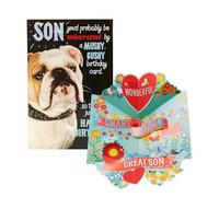 UK Greetings | Birthday Card for Son | Funny Design | With Envelope