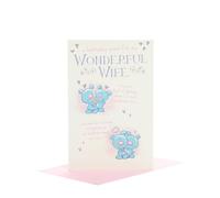 UK Greetings Birthday Card for Wife - Cute Poem Design