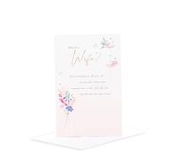 UK Greetings Birthday Card for Wife - What is a Wife? Sentimental Design