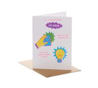 UK Greetings | Birthday Card | Happy Birthday Gifts | Her/Him | Funny Go Wild Design | With Envelope | 133 x 184 mm