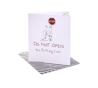 UK Greetings | Birthday Card | Happy Birthday Gifts | Her/Him | Funny Rebel Design | With Envelope | 165 x 190 mm