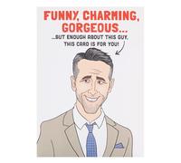 UK Greetings | Birthday Card | Ryan Reynolds Design | With Envelope