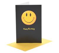 UK Greetings | Birthday Card | Smiley Face Design | With Envelope