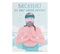 UK Greetings | Birthday Card | Wim Hof Design | With Envelope