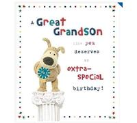 UK Greetings Boofle - A Great Grandson Like You Deserves an Extra-Special Birthday - Greetings Card