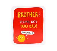 UK Greetings Brother Birthday Card - Funny Birthday Card for Him - Funny Birthday Card for Brother