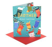 UK Greetings | Christmas Card for Brother | With Envelope