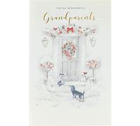 UK Greetings Christmas Card for Grandparents - Grandparents Christmas Card - Christmas Card for Wonderful Grandparents