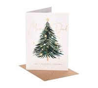 UK Greetings | Christmas Card for Mum & Dad | With Envelope