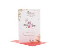 UK Greetings Christmas Card for Partner/Her - Romantic Design