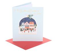 UK Greetings | Christmas Card for Sister & Brother In Law | With Envelope | Xmas Presents | Greeting Card | Her/Him | 18.4 x 15.9cm