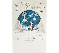UK Greetings Christmas Card for Son - Son Christmas Card - Christmas Card for Him