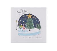UK Greetings | Christmas Card for the One I Love | Ice Rink Design