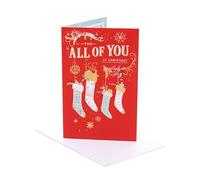 UK Greetings | Christmas Card for To All | With Envelope | Xmas Presents | Greeting Card | Her/Him | 22.9 x 14.9cm
