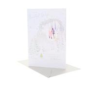 UK Greetings Christmas Card for Wife - Beautiful Snow Scene Design