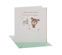 UK Greetings | Confirmation Card | Congratulations Card | Her/Him | With Envelope | 15.9 x 18.4 cm