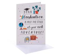 UK Greetings | Congratulations Card for Graduation | Shelves Design