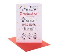 UK Greetings | Congratulations Card for Graduation | Throwing Hats Design