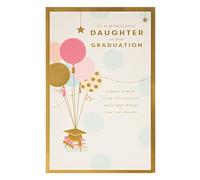 UK Greetings Daughter Graduation Card - Congratulations Card - Well Done Card - Graduation Card for Daughter, Multi (666268-0-1)