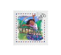 UK Greetings Disney 100 Birthday Card For Her/Girl/Friend With Envelope - Encanto Stamp Design, With Mirabel