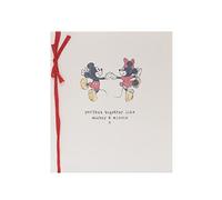 UK Greetings Disney Anniversary Card - Anniverasry Card for Partner - Anniversary Card for Couple - Perfect Together Like Mickey and Minnie, Multi