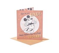 UK Greetings Disney Father's Day Card for Dad | Classic Mickey Mouse Design