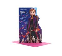 UK Greetings | Disney Frozen Christmas Card for Niece | Anna Design
