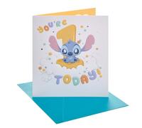 UK Greetings | Disney Lilo & Stitch 1st Birthday Card | Stitch Design