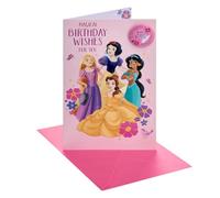 UK Greetings | Disney Princess Birthday Card for Girl