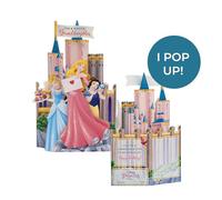 UK Greetings Disney Princess Granddaughter Birthday Card With Envelope - Pop-Up Design