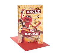 UK Greetings Disney The Muppets Birthday Card for Uncle - Animal & Drums Design