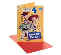 UK Greetings | Disney Toy Story 5 4th Birthday Card | Fun Toy Story Design