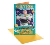 UK Greetings | Disney Toy Story 5 Birthday Card for Brother | With Envelope | Happy Birthday Gifts | Him/Boys/Men | Greeting Card | 14.9 x 22.9cm
