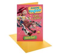 UK Greetings Disney Toy Story 5 Birthday Card for Daughter | With Envelope