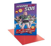 UK Greetings | Disney Toy Story 5 Birthday Card for Son | With Envelope | Happy Birthday Gifts | Greeting Card | Him/Boys/Men | 14.9 x 22.9cm