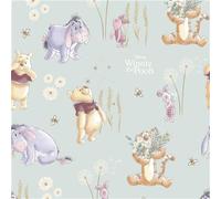 UK Greetings | Disney Winnie The Pooh 2m Wrapping Paper for Him/Her/Friend | Gift wrap for Presents | Birthdays/Weddings/Christmas | Pooh & Eeyore Design | 200 x 70cm