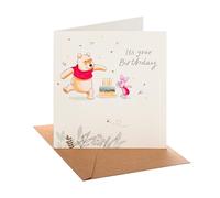 UK Greetings | Disney Winnie The Pooh Birthday Card | With Envelope