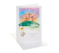 UK Greetings | Easter Card | Cross Design | With Envelope