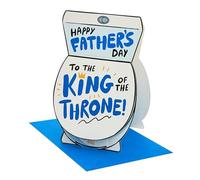 UK Greetings | Father's Day Card for Anyone | Toilet Novelty Design