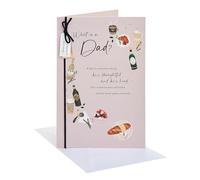 UK Greetings | Father's Day Card for Dad | Beer and Food Design