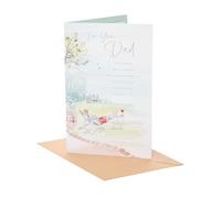UK Greetings | Father's Day Card for Dad | Card for Dad, Grandad, Husband | Him, Boys, Men | Garden Relax Design | With Envelope | 149x229 mm