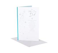 UK Greetings | Father's Day Card for Dad | Card for Dad, Grandad, Husband | Him, Boys, Men | Sentimental Design | With Envelope | 165x254 mm